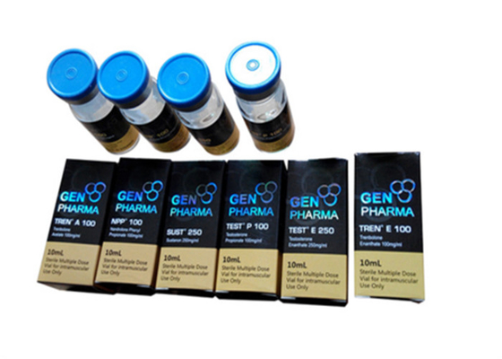 O tubo de ensaio de vidro de Pharma etiqueta a injeção estéril que imprime o empacotamento farmacêutico