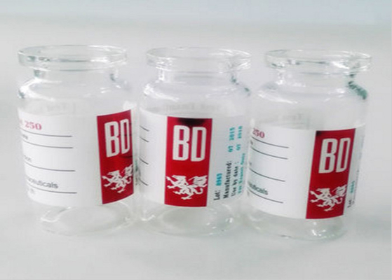 frasco Rótulos de frasco de vidro farmacêutico Liso Material ecológico