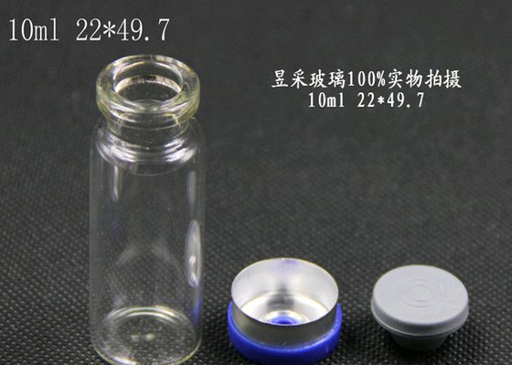 Frascos de vidro tubulares transparentes/pequenos frascos de vidro para frasco de líquido