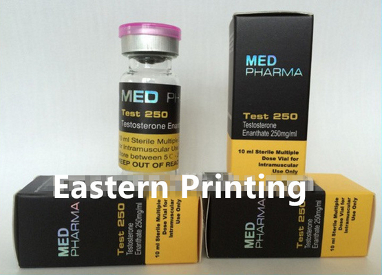 Laminação matte das etiquetas adesivas feitas sob encomenda de Pharma que termina a impressão de CMYK