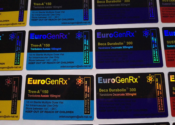 Etiquetas adesivas para medicamentos Euro Gen Rx Deisgn , etiquetas adesivas fortes para farmácias