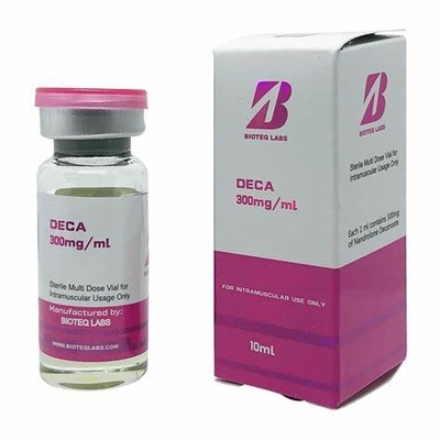 Frascos para laboratórios farmacêuticos Deca 300 mg rótulos e caixas