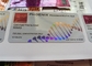 Etiquetas feitas sob encomenda do tubo de ensaio da injeção de Phoenix Pharmacetical com holograma Materail do laser