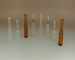 etiquetas cor ambarina e cor clara da etiqueta da medicamentação da garrafa da ampola 1ml de vidro com impressão