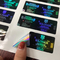 Etiquetas holográficas de frascos de 10ml 60x30mm para frascos de frascos