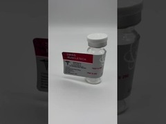 Etiquetas em frascos de vidro impermeáveis a água de péptidos Impressão de um só lado