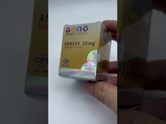 Holograma personalizado Halotestin 10mg Bolsas Etiquetas Para pílulas para comprimidos orais