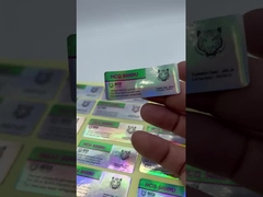 2.5 Mil 10 ml Óleo Etiquetas de frascos personalizados Embalagens de vidro Rolos de protecção UV