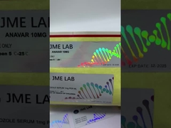 Proteção UV Violos de vidro de óleo essencial com impressão unilateral