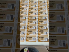 Bpc 2 ml Etiquetas do frasco para comprimidos de peptídeos