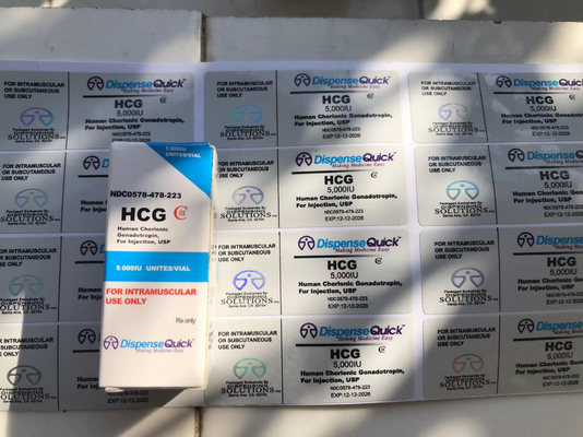 Pharma SOmatropin hormônio do crescimento bandeja de plástico frasco de 2 ml caixas de embalagem HG