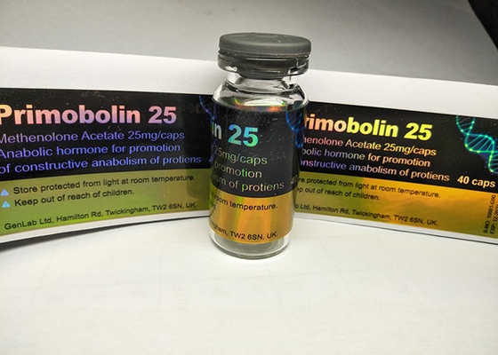 Etiquetas de vidro coloridas arco-íris do tubo de ensaio do laser, etiqueta da garrafa da medicina para o recipiente da tabuleta