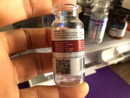 10 ml etiquetas de frasco adesivo holográfico de esteróides para pílulas de remédio encomenda mínima 100 pcs Envio aéreo necessário