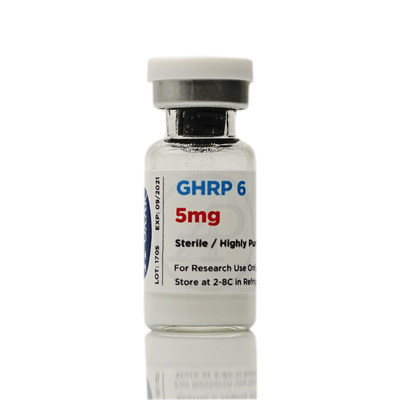 GHRP6 5MG 2 MLBottle Etiqueta Adesivo Impressão Para etiquetas de pó de peptídeos