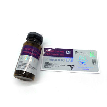 Etiquetas adesivas adesivas para frascos holográficos farmacêuticos de 10 ml