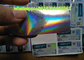 Etiquetas adesivas da etiqueta do holograma lustroso do laser para o empacotamento anabólico