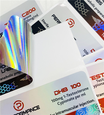 Etiquetas para frascos DHB 10 ml Etiquetas adesivas para garrafas de 10 ml