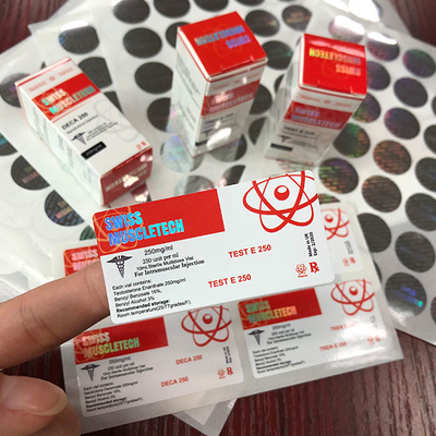 Sustannon 250 Professional Plastico 10 ml Adesivo para frasco 10 ml Etiquetas para embalagem Farmacêutica