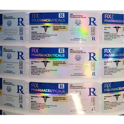 Sustannon 250 Professional Plastico 10 ml Adesivo para frasco 10 ml Etiquetas para embalagem Farmacêutica