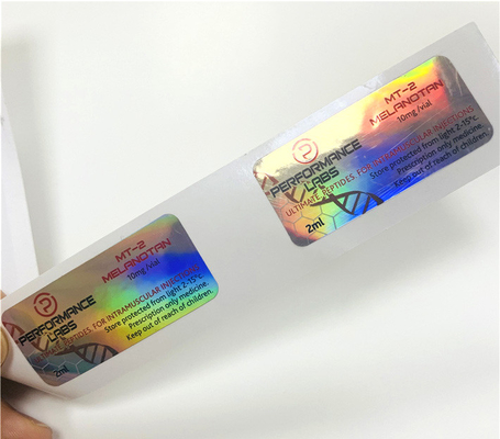 Cyp 250 mg Adesivo Escrava- Escrita Holográfica Etiqueta Impressa Personalizada Etiquetas para frascos de 10 ml