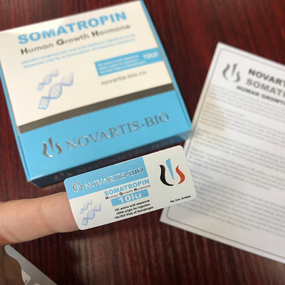 Pt141 Adesivo de 2 ml de garrafa Impressão personalizada de etiquetas de peptídeo