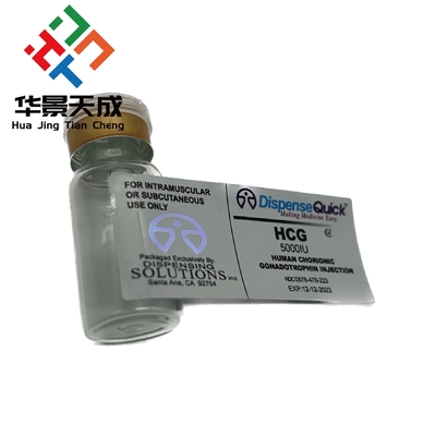 PVC 2 ml frasco de peptídeo Rótulos de semaglutida Bpc 157 Adesivo à prova d' água