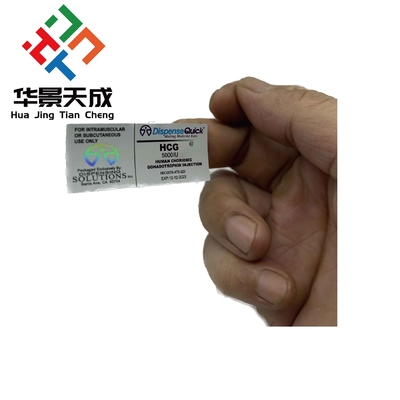 PVC 2 ml frasco de peptídeo Rótulos de semaglutida Bpc 157 Adesivo à prova d' água