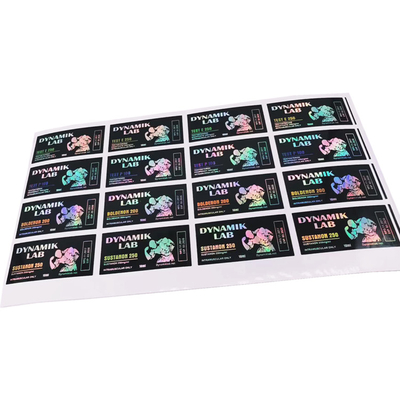 NANO P Adesivo Forte Vinyl 10ml Etiquetas de frasco Para 10ml estéril frasco Impressão de etiquetas de medicamentos