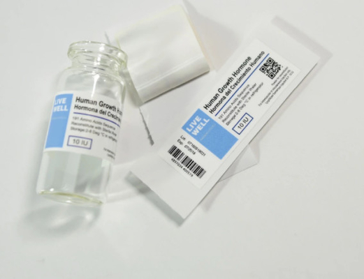 Etiquetas de frascos de 10 ml em dose múltipla Impressão UV para recipientes de vidro Nan Drolone Decanoate