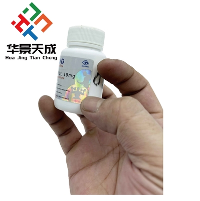 Methandrostendlone 10 mg 100 comprimidos Holograma etiquetas personalizadas de frascos de pílulas