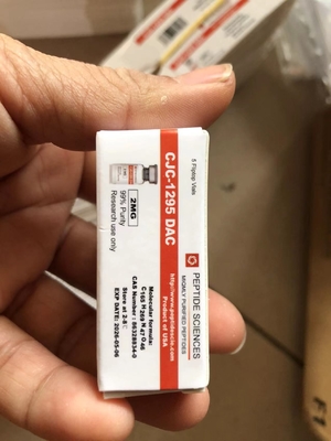 CJC1295 Com DAC Etiquetas de frascos de 2 ml 3 ml de peptídeos, PAPEL/ PET/ PVC Etiquetas de frascos de farmácia