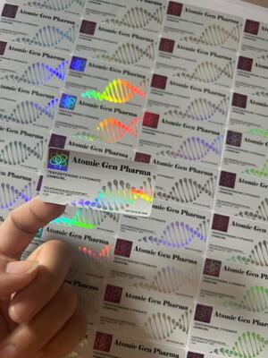 Test Propionato Auto- Adesivo Farmácia Etiquetas de garrafas de 10 ml