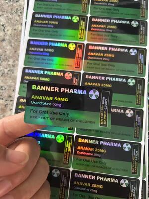 Pegmgf 5 mg Farmacêuticos Análises 2 ml Vial Laser Etiquetas