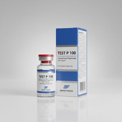 Teste P 100 10 ml Vial Etiquetas E Caixas Fusão de Marca
