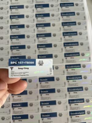 Motcs-10 mg 3 ml Etiquetas dos frascos pequenos