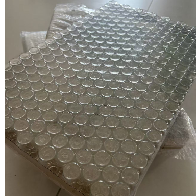 3 ml De tamanho personalizável Frascos de vidro à prova d' água e ecológicos para armazenamento de peptídeos em pó seco