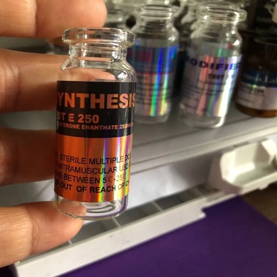 Cor CMYK Frasco de 10 ml Etiquetas de frasco Material de holograma