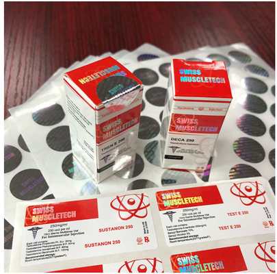 Adesivo 25x60mm Vinil Plástico Vitamina Marca Própria Para Frasco de 10ml