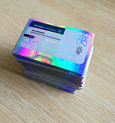 Projeto livre Vial Medicine Sticker Strong Sealing imprimindo feito sob encomenda