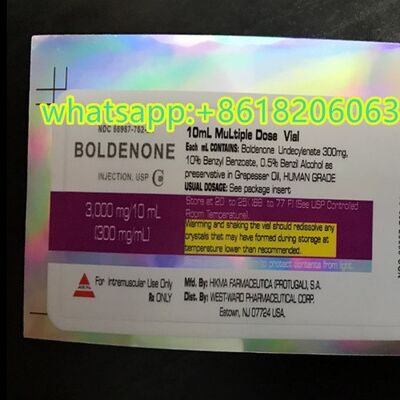 Frasco de plástico à prova d'água Rótulos de frasco Adesivos Adesivos Laminação fosca