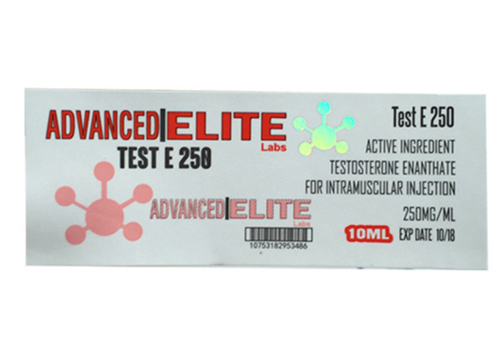 Etiquetas feitas sob encomenda do holograma do material de laser com impressão deslocada da cor de CMYK 4