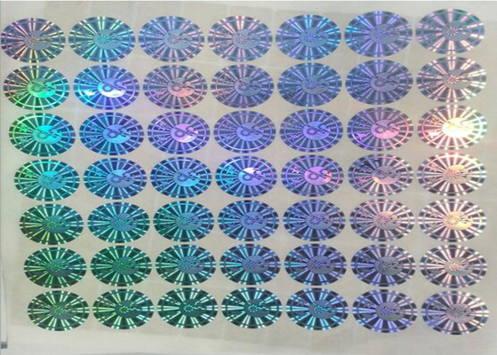 Etiqueta falsificada da etiqueta da segurança do ANIMAL DE ESTIMAÇÃO impressão Multichannel do código do holograma da anti com logotipo