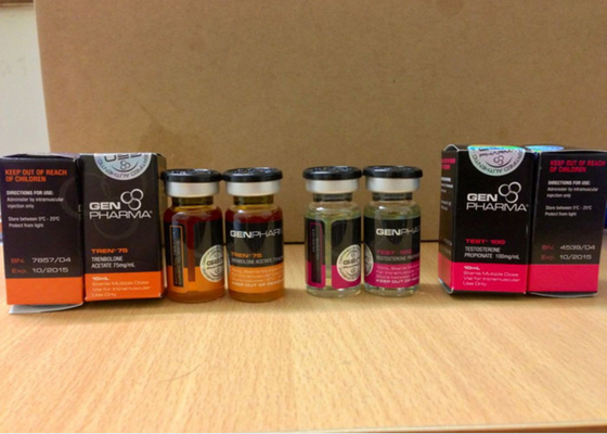 Etiquetas impermeáveis do tubo de ensaio 10ml da impressão feita sob encomenda/etiquetas eviales e caixas da garrafa