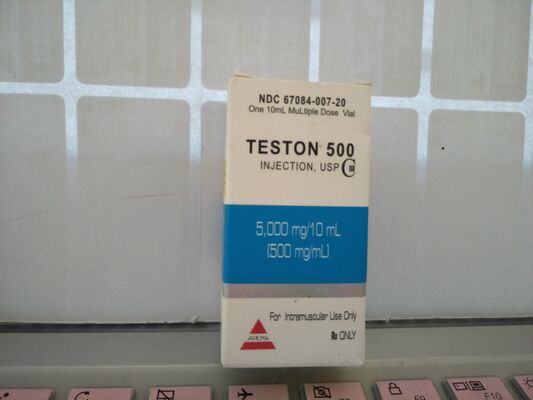 Caixa pequena de papel para frascos de remédios Hikma Design com adesivos holográficos