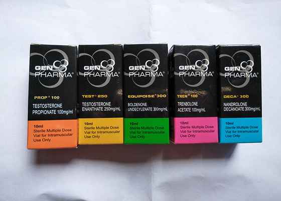 A cor completa imprimiu o tamanho personalizado dobrável das caixas do tubo de ensaio 10ml para o projeto de Pharma