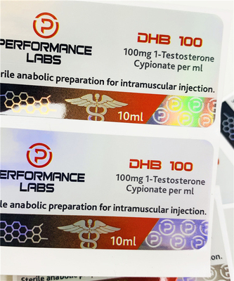 Etiquetas para frascos DHB 10 ml Etiquetas adesivas para garrafas de 10 ml