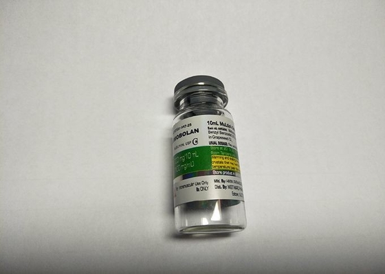 O tubo de ensaio de vidro do animal de estimação lustroso do laser da laminação do revestimento etiqueta etiquetas para o projeto de Hkma