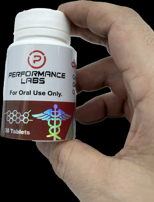 Anavar Oxandrolona comprimidos orais rótulos resistente à água rótulos de papel de tamanho personalizado