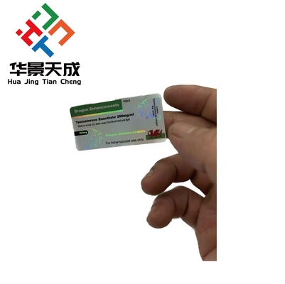 5 mg Metribolona-5 Metiltrienolona Óleo Etiquetas de frasco para esteróides Feitas de PAPEL/ PET/ PVC