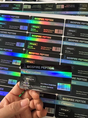 L-CARNATINA 500 mg/ ml 30 ml Etiquetas do frasco de viagem Logotipo e Design personalizados